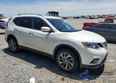 2015 Nissan Rogue Sl из США, поврежденный, VIN 5N1AT2MV9FC857644